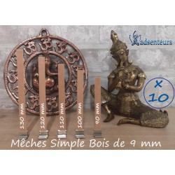 Mèches Bois  9 x 90 mm...