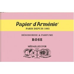 Papier d'arménie "Rose"